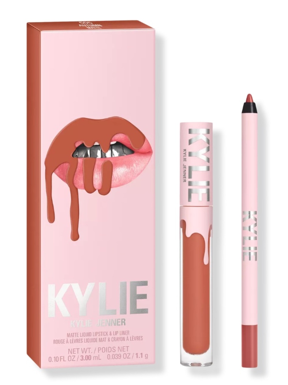 Kylie Cosmetics Matte Lip Kit in 505 Autumn 3ml/1.1g BRAND NEW IN BOX